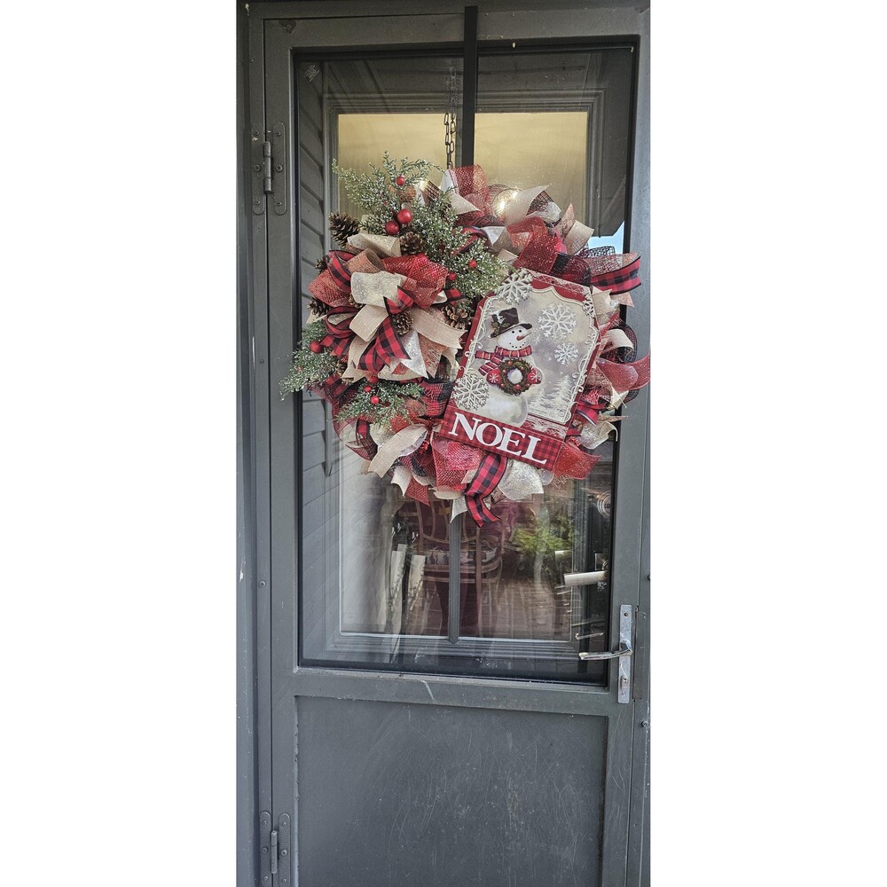 Noel Elegant Christmas Door Wreath